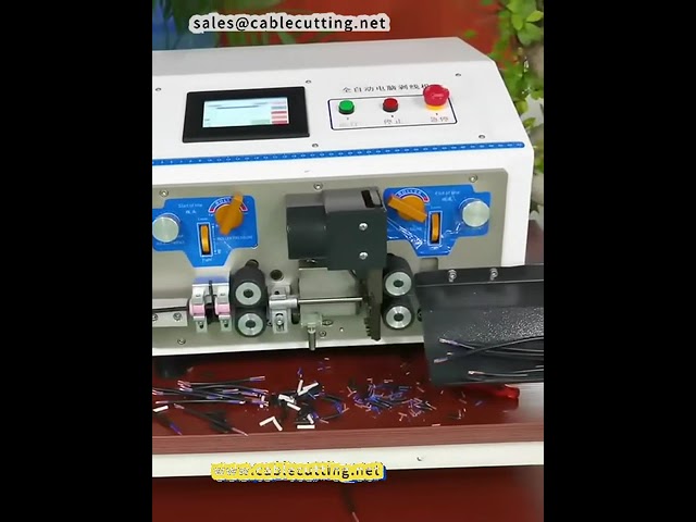 เครื่องปอกสายไฟอัตโนมัติประสิทธิภาพสูง | เพิ่มความเร็วและแม่นยำในงานอุตสาหกรรม