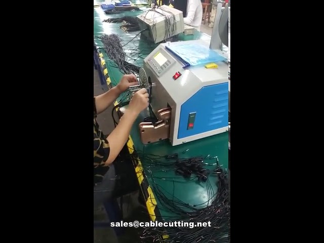 เครื่องพันสายหูฟังและรัดสายเคเบิลอัตโนมัติ เพิ่มประสิทธิภาพการผลิต