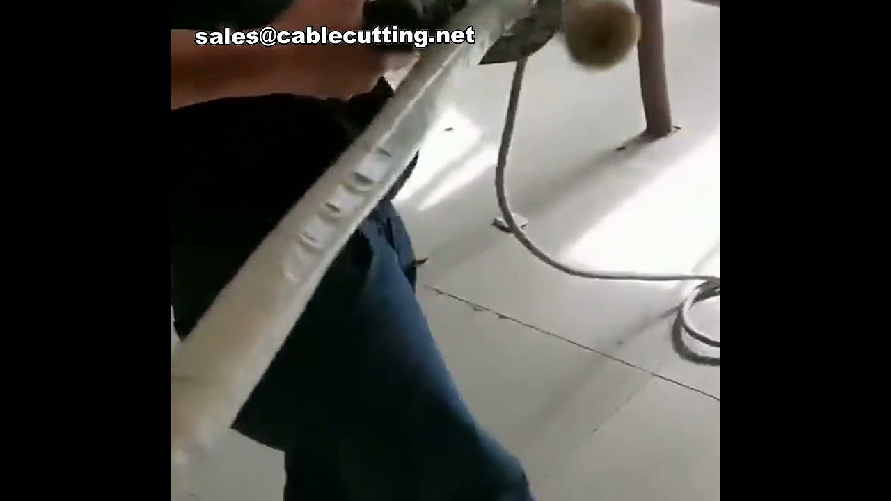 เครื่องม้วนสายรัดท่อแอร์ เครื่องมือพันท่อแบบพกพา (Portable Tube Wrap Tool) mp4