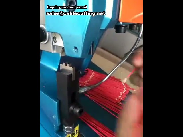 เครื่องกดทองแดงเงียบ ราคาถูกที่สุดสำหรับสายเคเบิล | เครื่องผลิตสายไฟอัตโนมัติ