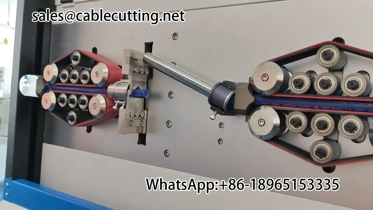 เครื่องปอกสายไฟ Harness อัตโนมัติประสิทธิภาพสูง สำหรับสายเคเบิลประกอบ