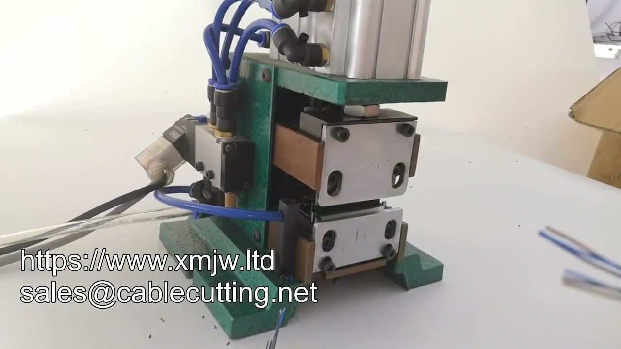 เครื่องปอกและบิดสายไฟแบบนิวเมติก WPM-3F ราคาโรงงาน เหมาะสำหรับสายไฟหลายแกน