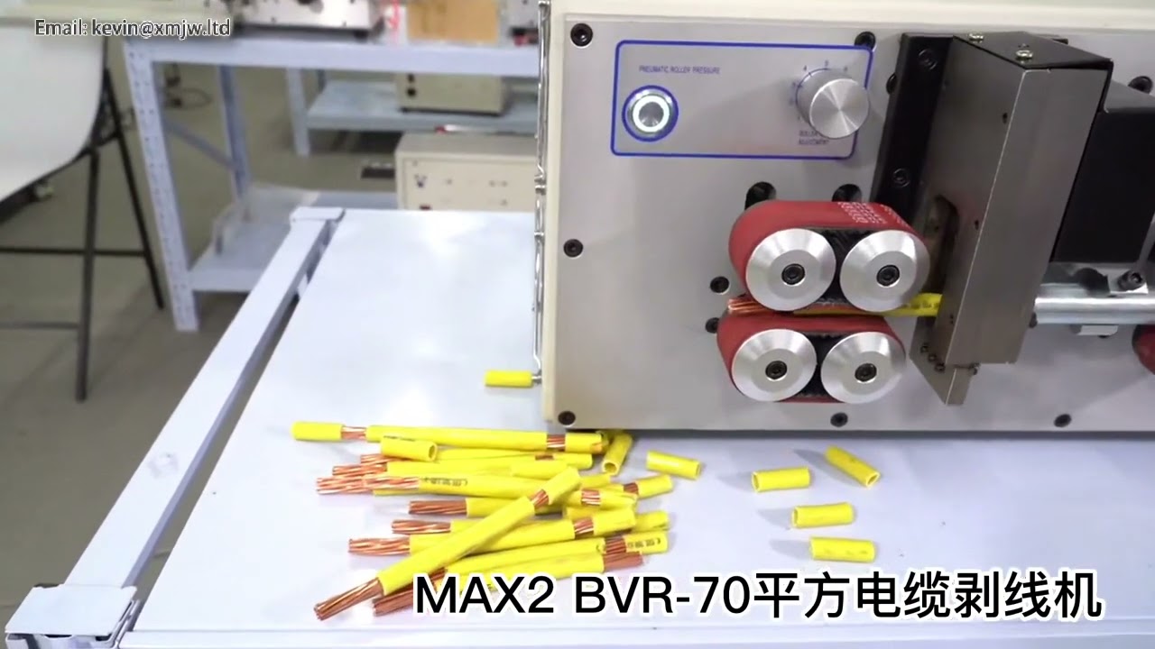 เครื่องปอกสายไฟอัตโนมัติ 4-6-8 ล้อ รุ่น SWT508MAX2 รองรับสายขนาด 25mm²-70mm² สำหรับงานอุตสาหกรรม