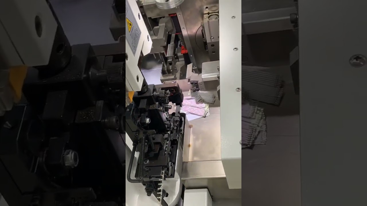 มีประสิทธิภาพ! มั่นคง! แม่นยำ! เครื่องเดินสายไฟอัตโนมัติสองหัว #factory #machine #tools