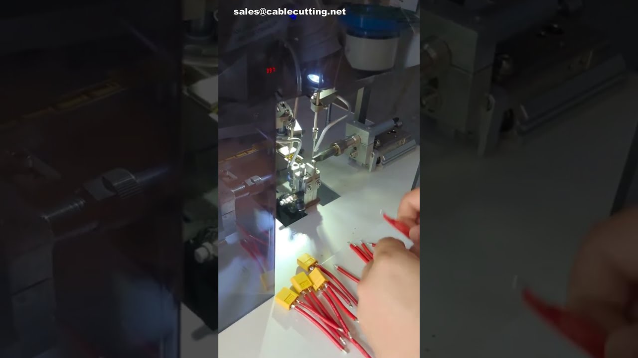 เครื่องบัดกรีขั้วต่อด้วยปืนคู่ บัดกรีรอบ 360 องศา เต็มข้อต่อ | Dual Gun Soldering Machine