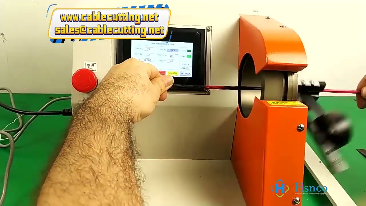 เครื่องพันเทปสายไฟอัตโนมัติ | อุปกรณ์พันสายรัดในรถยนต์ งานอุตสาหกรรม