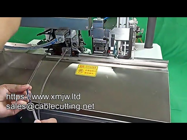 เครื่อง Crimping และปอกสายไฟอัตโนมัติเต็มรูปแบบ | เครื่องจักรผลิตสายไฟอุตสาหกรรมประสิทธิภาพสูง