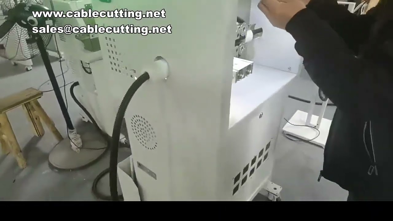 เครื่องหดท่อความร้อน เครื่องตัดและหุ้มสายไฟหลายแกน อัตโนมัติ สำหรับโรงงาน