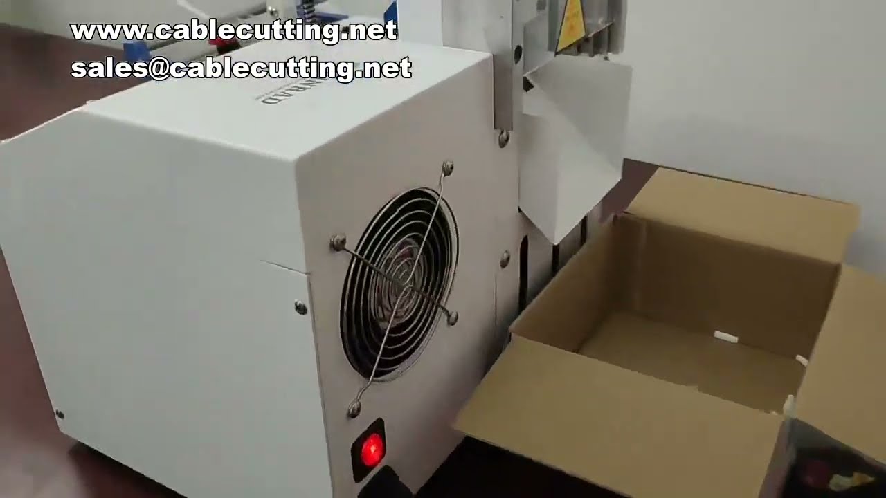 เครื่องตัดท่ออัตโนมัติขนาดเล็ก สำหรับท่อPVC และท่อยางหดความร้อน | เครื่องตัดท่อไมโคร