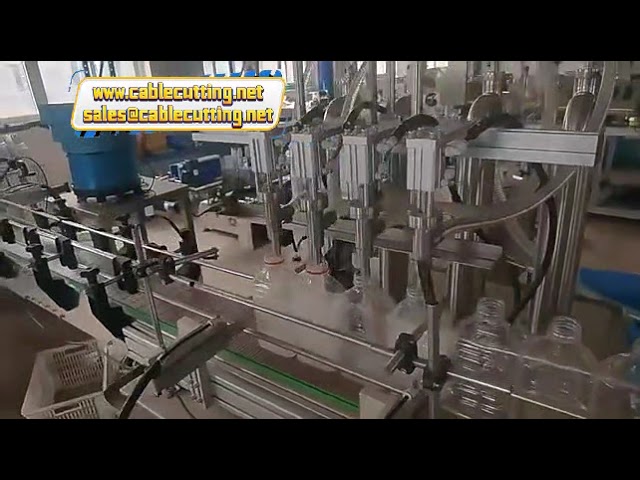 เครื่องบรรจุของเหลว ครีม น้ำพริก พร้อมลูกสูบ สำหรับเครื่องสำอาง น้ำยาล้างจาน แชมพู น้ำผลไม้ ซอสมะเขือเทศ