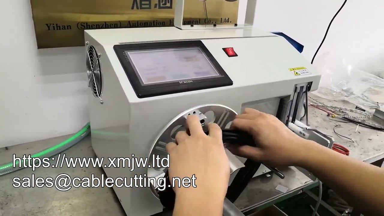เครื่องพันและผูกขดลวดทองแดงมอเตอร์ไฟฟ้าอัตโนมัติราคาถูกสำหรับจำหน่าย