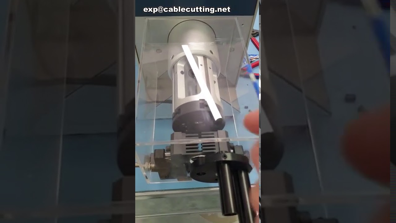 เครื่องปอกสาย Coax ขนาดเล็ก | เครื่องปอกสายไฟอัตโนมัติความแม่นยำสูง
