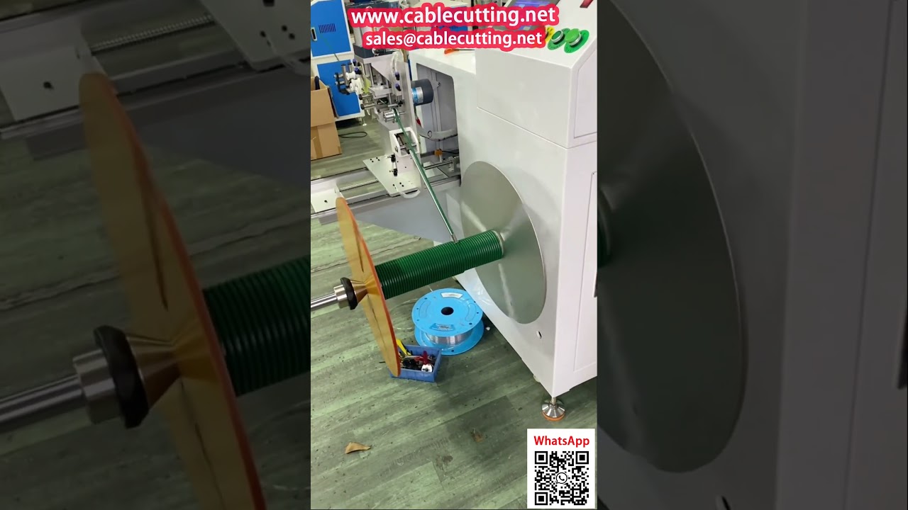 เครื่องม้วนสายพาน PVC อัตโนมัติพร้อมนับจำนวน เหมาะสำหรับโรงงานอุตสาหกรรม