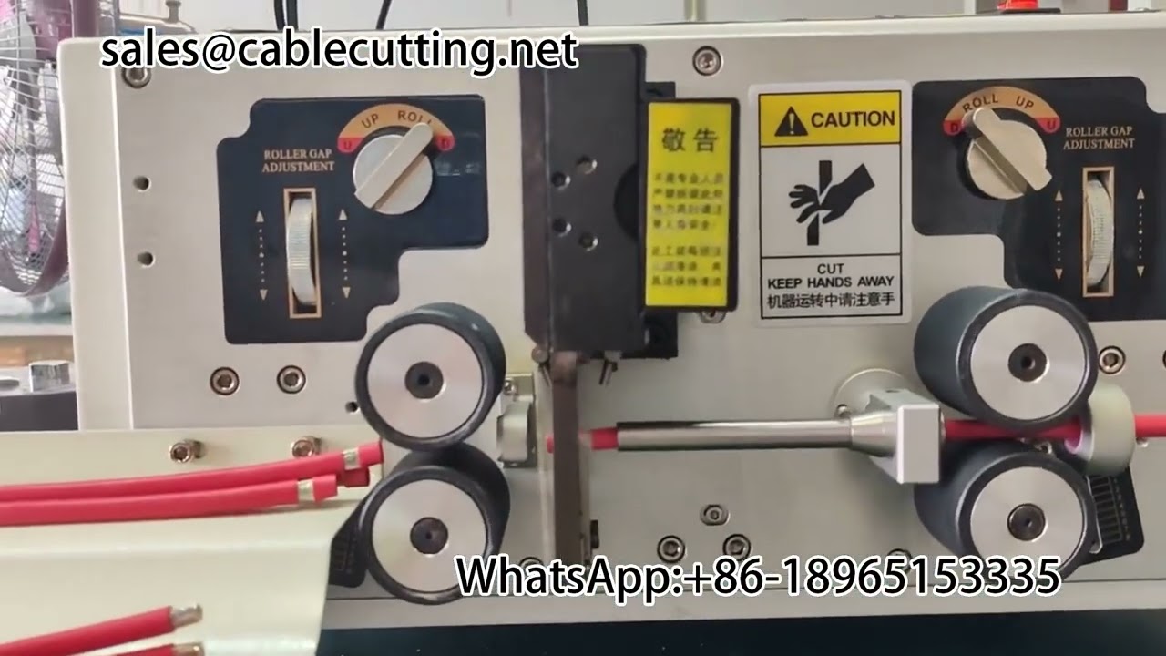 เครื่องปอกสายไฟอัตโนมัติระบบคอมพิวเตอร์ สำหรับผลิตชุดสายไฟ (Wire Harness) | แม่นยำ เร็ว เชื่อถือได้