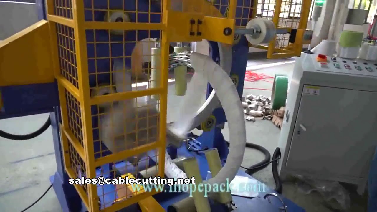 เครื่องแพ็คและพันลวดหนามอัตโนมัติ | เครื่องห่อลวดหนามประสิทธิภาพสูง