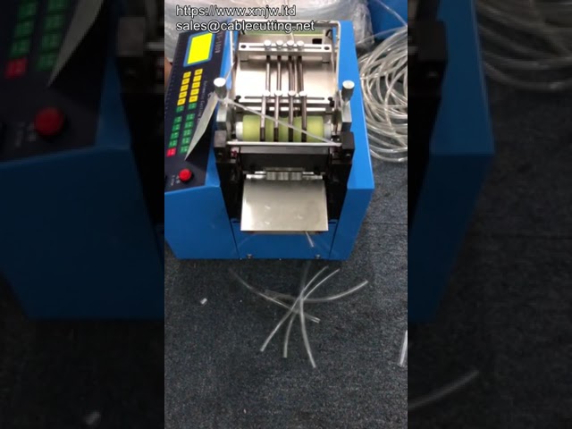 เครื่องตัดท่อพลาสติก PVC และซิลิโคนอัตโนมัติ | เพิ่มประสิทธิภาพการผลิต