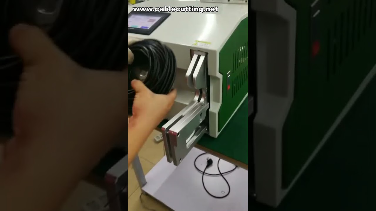 เครื่องพันและมัดสายไฟ Power Cord อัตโนมัติ | เครื่องพันสายไฟ เครื่องมัดสายเคเบิล