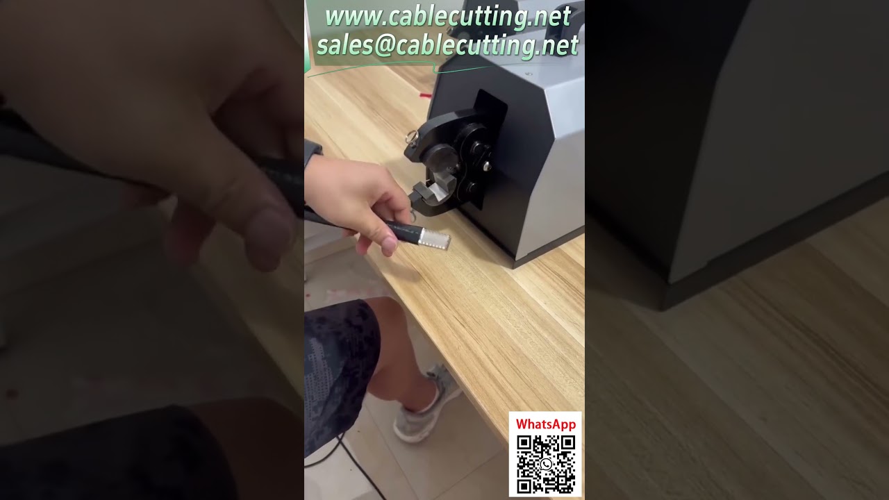 เครื่องไฮดรอลิกอัดขั้วสาย 500A รองรับขั้วต่อขนาดใหญ่ 120mm² ใช้งานร่วมกับ SCOT | อุปกรณ์โรงงาน