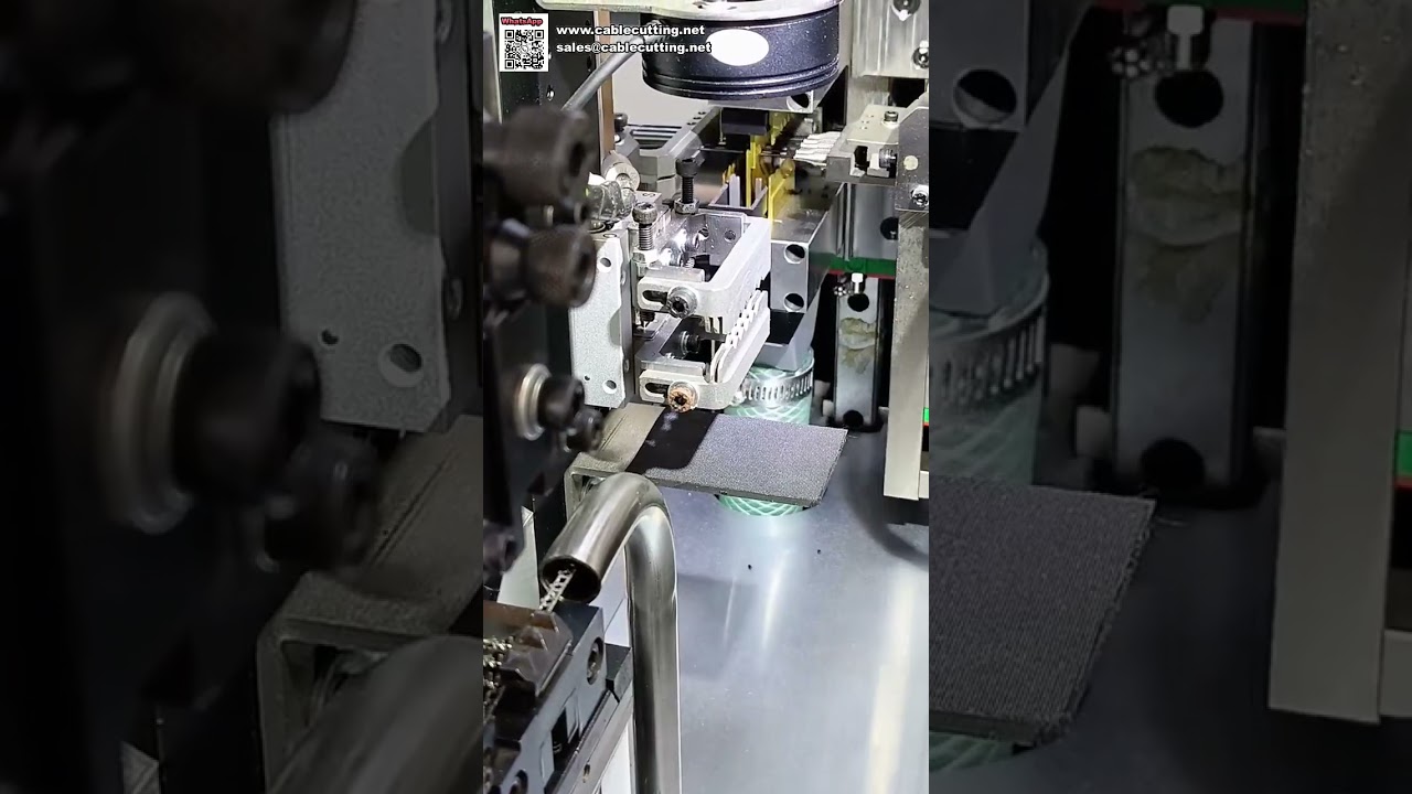 เครื่องกดขั้วต่ออัตโนมัติพร้อมระบบตรวจสอบ CCD ขั้นสูง - Shorts