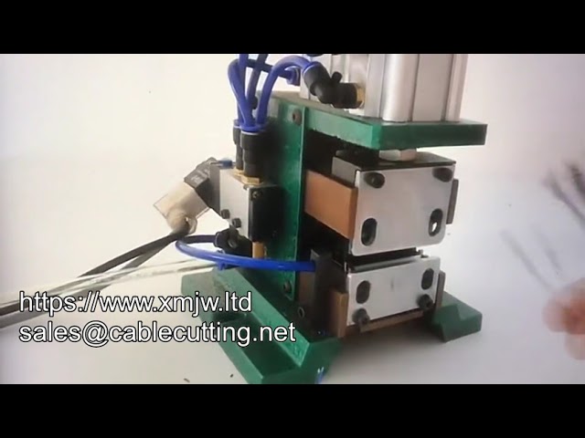 WPM-3f เครื่องปอกสายไฟอัตโนมัติ แบบนิวเมติก สำหรับสายเคเบิลแบบหลายแกน | เครื่องปอกสายไฟประสิทธิภาพสูง