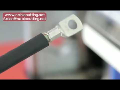 เครื่อง Crimp ขั้วสายไฟ 30T Semi-Servo | เครื่องรีดขั้วสายเคเบิลแรงสูง
