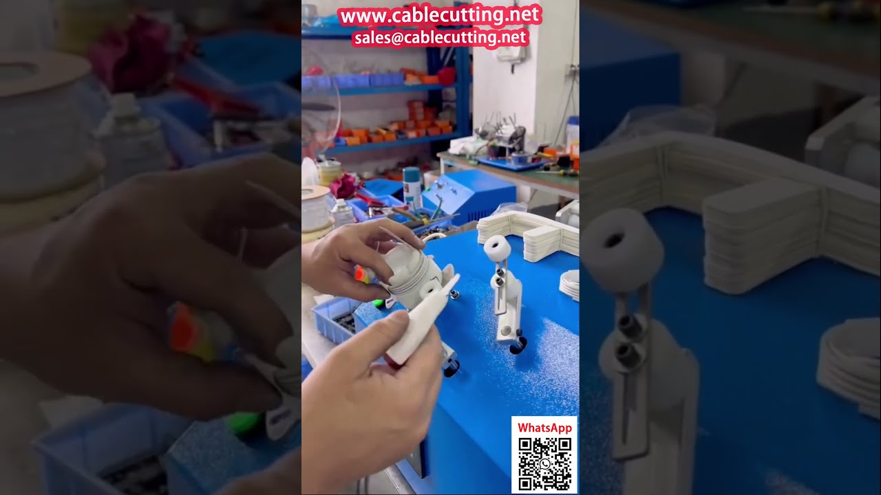 เครื่องม้วนสายเคเบิลข้อมูลอัตโนมัติสำหรับบรรจุภัณฑ์แบบกระดาษการ์ด | เพิ่มประสิทธิภาพการผลิต