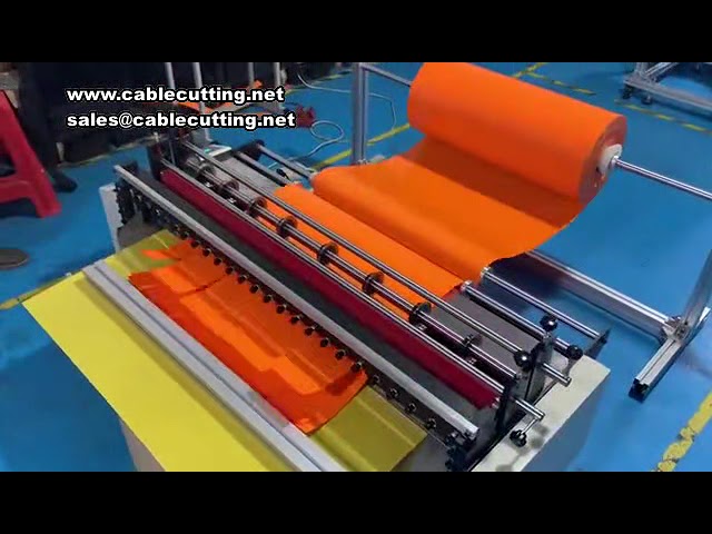 เครื่องตัดกระดาษคราฟท์ เครื่องตัดวอลเปเปอร์ และเครื่องตัดผ้าใบแนวนอน | เครื่องตัดอัตโนมัติคุณภาพสูง