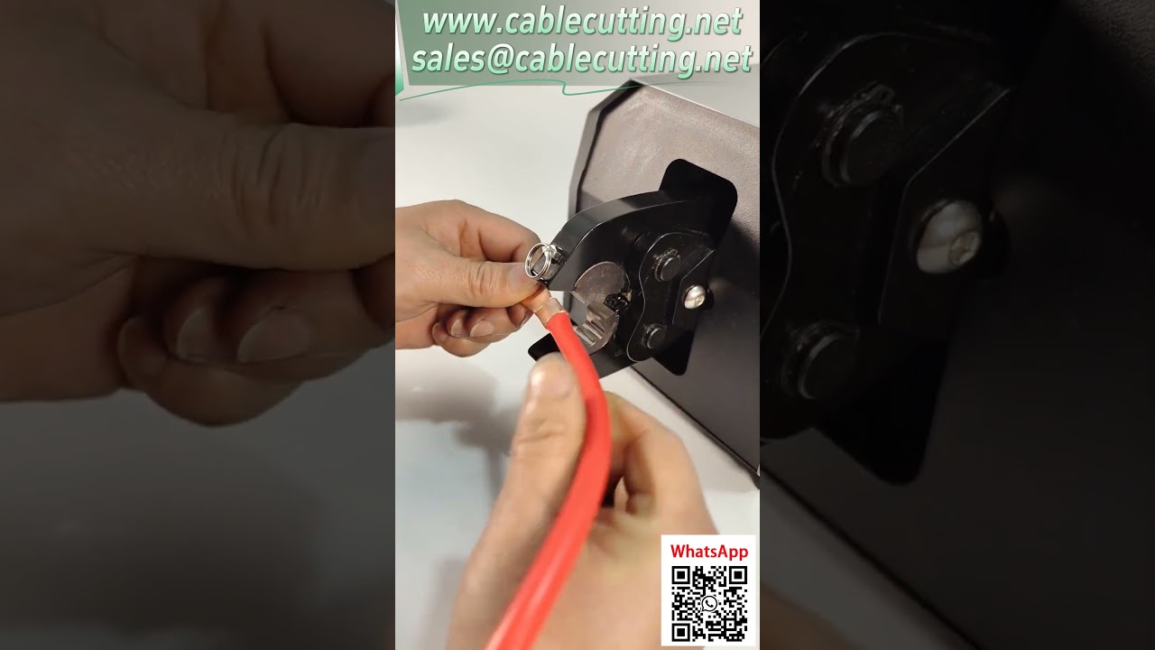 เครื่องกดขั้วต่อสายไฟลม (Pneumatic Crimping Machine) แก้ปัญหา 150A ด้วยแม่พิมพ์เฉพาะ | รองรับงานขนาดใหญ่