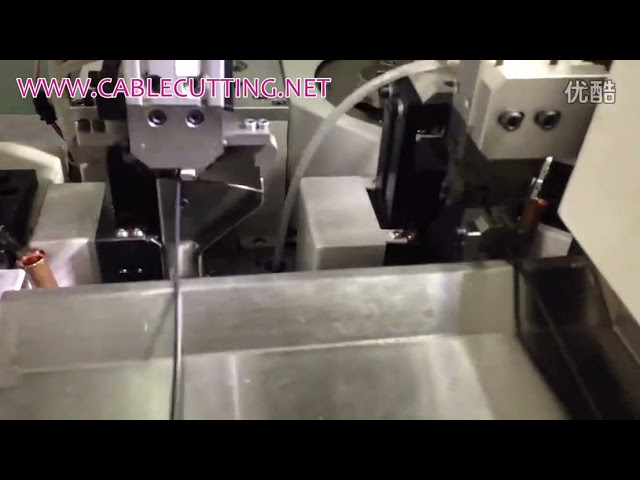 เครื่องย้ำขั้วสายไฟคู่ความเร็วสูงสำหรับการผลิตอัตโนมัติ