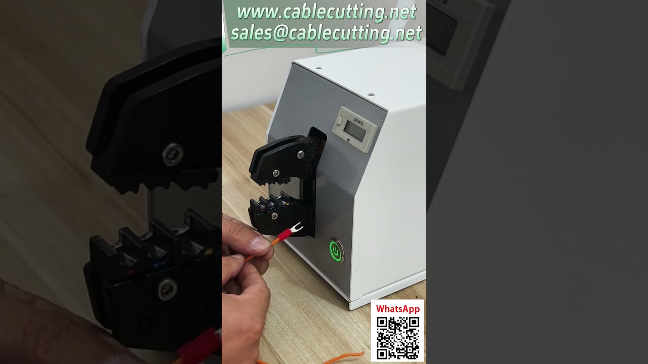 65EC เครื่องกดสายไฟฟ้าแรง 2.5 ตัน 180W รองรับสาย 0.25-16 ตร.มม. ความเร็ว 2 วินาที/ครั้ง