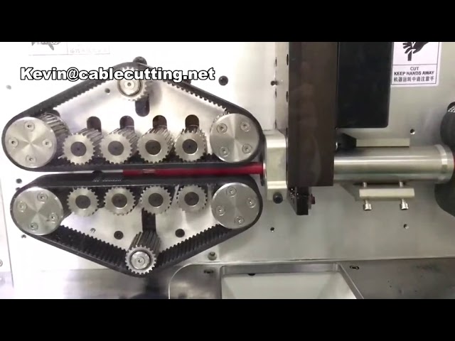 เครื่องปอกสายเคเบิลหนาพิเศษ อัตโนมัติ ตัดและปอกสายไฟขนาดใหญ่ | ดูการทำงาน