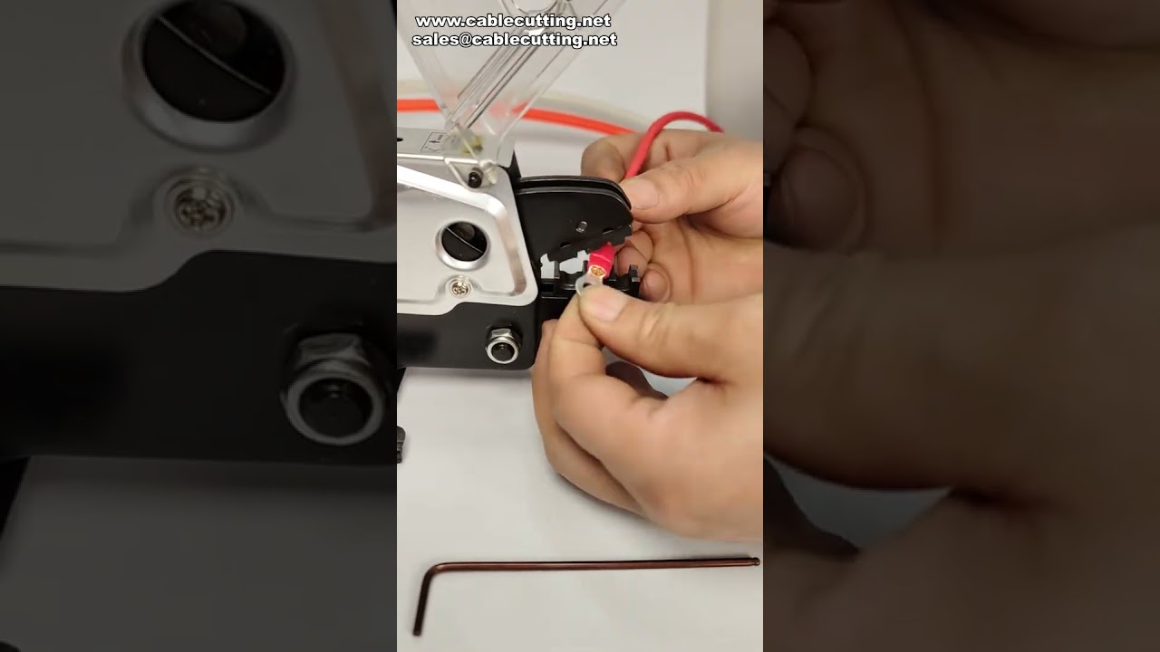 เครื่องย้ำขั้วต่อสายลม AM-10 ย้ำสายสะดวกด้วยหัวย้ำหลายขนาด