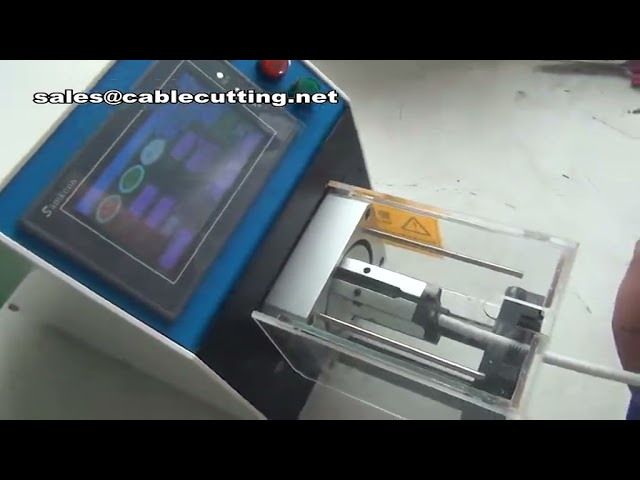 เครื่องปอกสายโคแอกเชียลไฟฟ้า RJ405 รุ่นใหม่ ปอกเร็ว แม่นยำ | สายโคแอกเชียลสตริปเปอร์