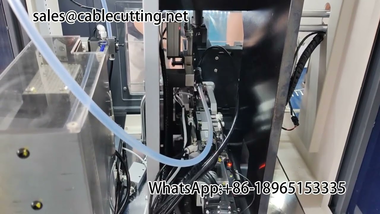 เครื่องรวมกระบวนการร้อยสายไฟ ถอดปลั๊กกันน้ำ และ crimping #เครื่องปอกสายไฟ