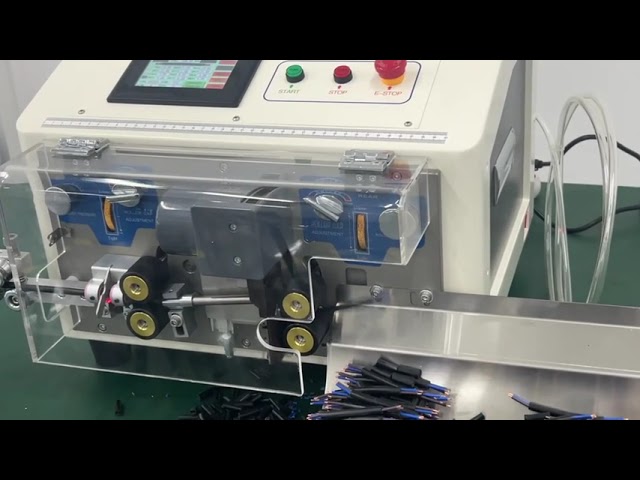 เครื่องตัดและปอกสายไฟอัตโนมัติ Full Automatic | เพิ่มประสิทธิภาพการผลิต