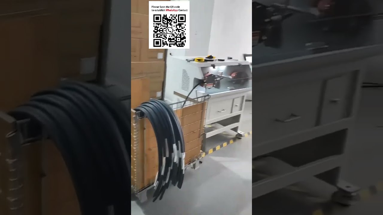 ครบวงจร! สายการผลิตสาย EV ขนาด 150mm² หนัก - ระบบป้อน ตัด และปลอกสายอัตโนมัติ