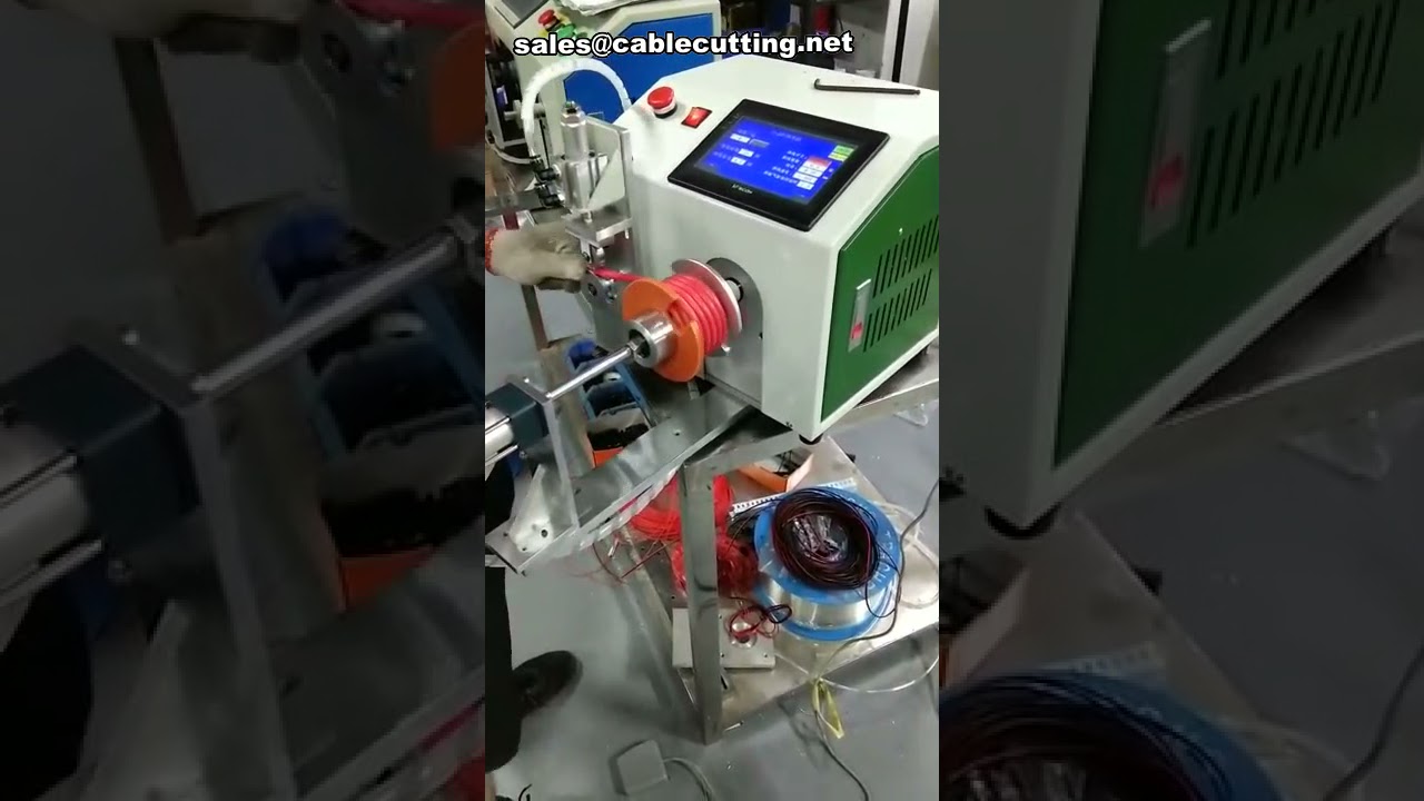เครื่องพันสายไฟพร้อมนับเมตรอย่างแม่นยำ | เครื่องม้วนและพันสายไฟแบบอุตสาหกรรม