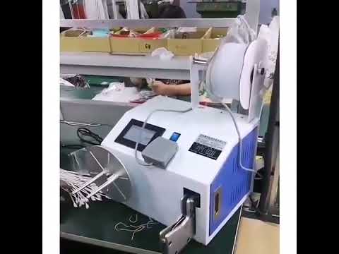 เครื่องพันขดลวดอัตโนมัติ พร้อมฟังก์ชันมัดและผูก