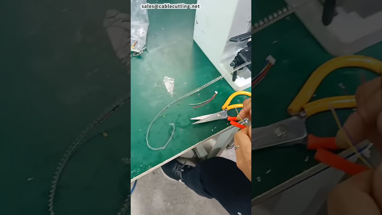 เครื่องปอกและ crimp สายไฟไฟฟ้าล้วน ไม่ต้องใช้คอมเพรสเซอร์ | โซลูชันการผลิตสายไฟที่มีประสิทธิภาพ
