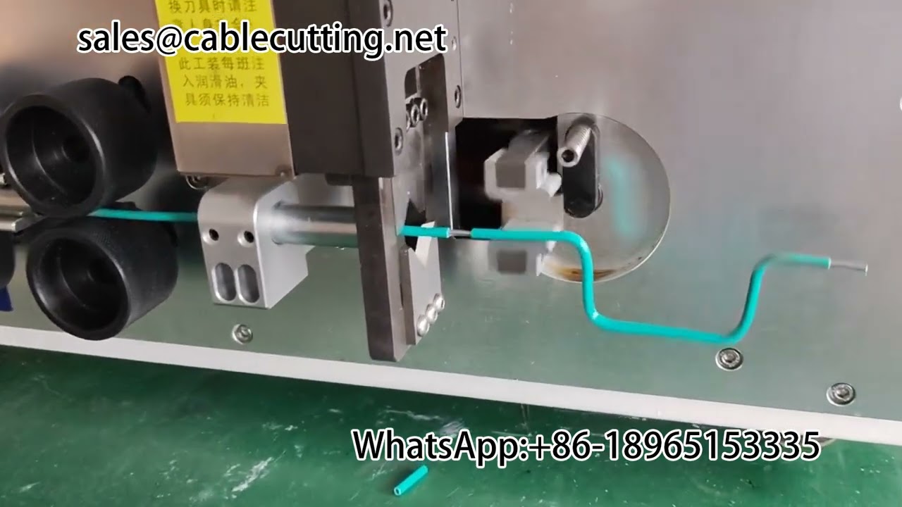 เครื่องดัดและปอกสายไฟอัตโนมัติควบคุมด้วยคอมพิวเตอร์ | เครื่องดัดสายไฟ เครื่องปอกสายไฟ