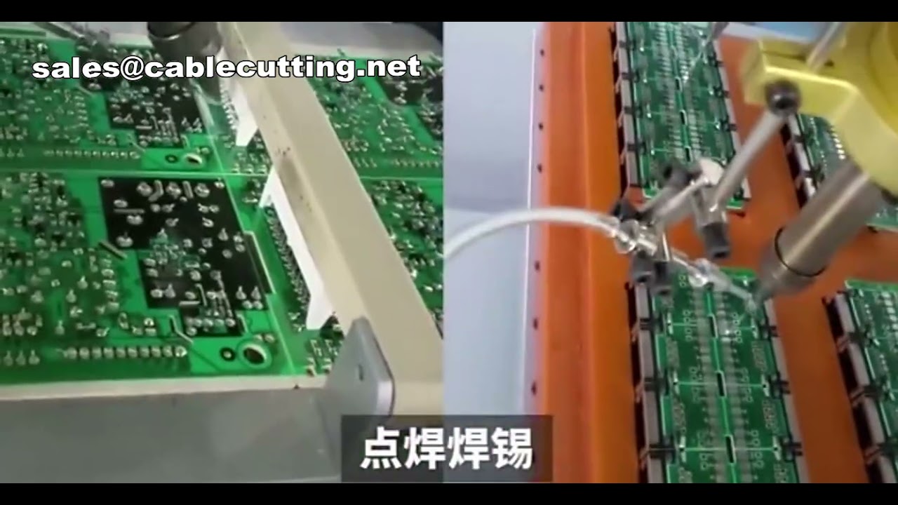 เครื่องบัดกรีอัตโนมัติแม่นยำสำหรับ LED และ PCB | เครื่องจักรบัดกรีไฟฟ้า