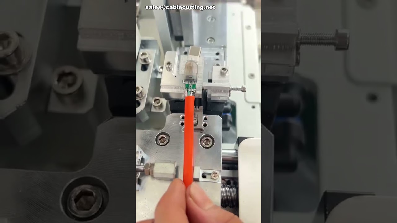 Automatic Wire Stripping and Soldering Machine Manufacturer #factory #machine #diy