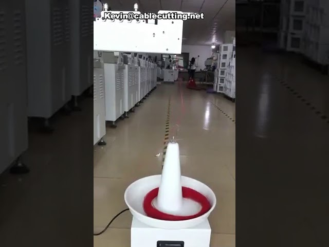 เครื่องป้อนสายไฟอัตโนมัติ Cable Feeding Machine พร้อมม้วนปล่อยสาย | เพิ่มประสิทธิภาพการผลิต