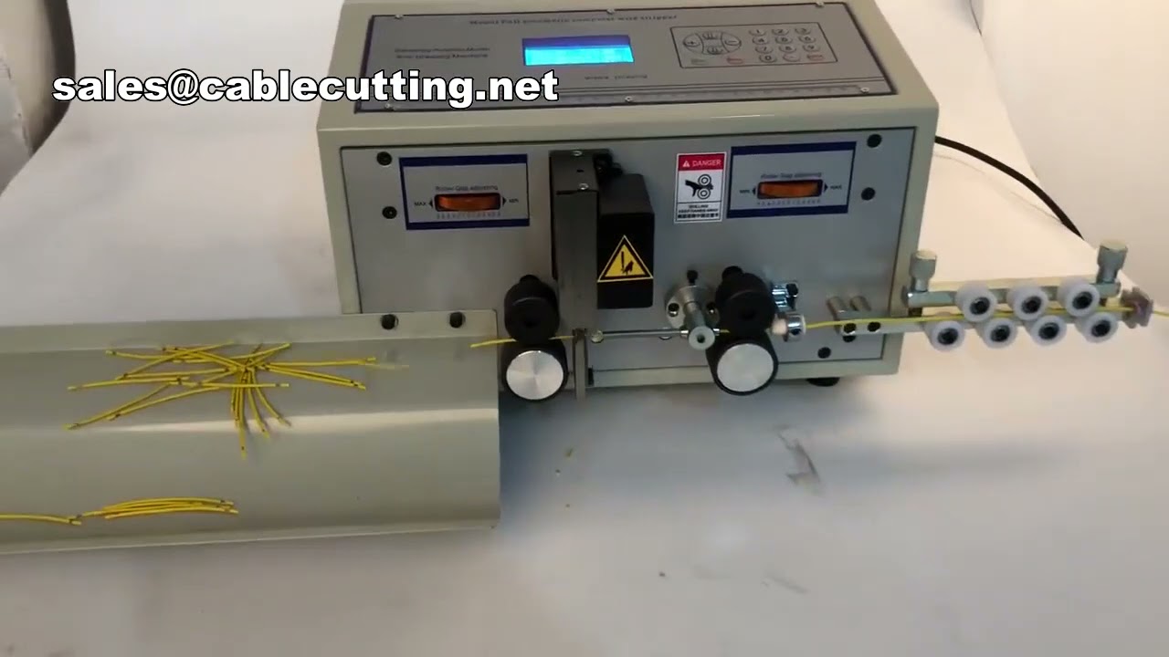 เครื่องปอกสายไฟอัตโนมัติสำหรับสาย 2.5 ตร.มม. | เครื่องปอกสายเคเบิลประสิทธิภาพสูง