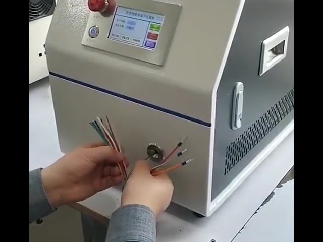 Automatic Insulated Tube Terminal Stripping and Crimping Machine   0 5 4 0mm², Square Clamp