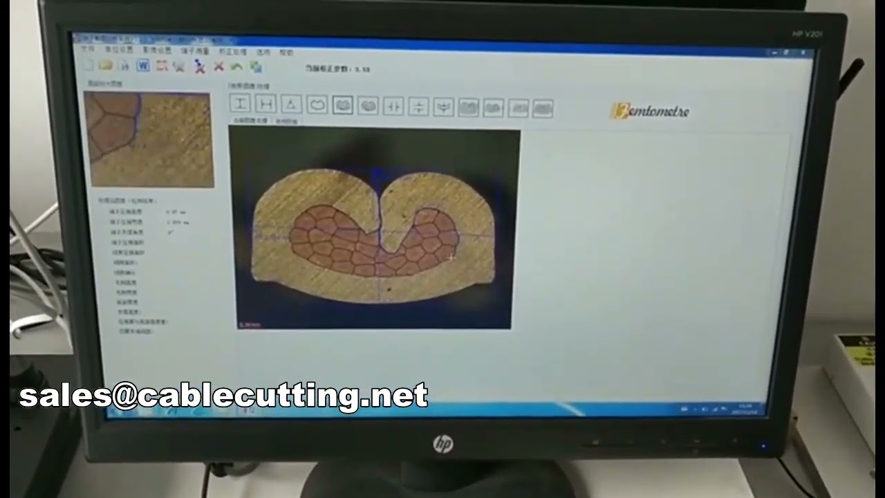 ระบบวิเคราะห์หน้าตัดคริมป์สายไฟแบบพกพา WPM-SES | ตรวจสอบคุณภาพการคริมป์อย่างมืออาชีพ