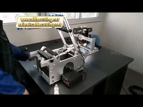 เครื่องติดฉลากอัตโนมัติ MT-50D สำหรับขวดกลม พร้อมพิมพ์วันที่และรหัส | เครื่องปิดฉลากสติกเกอร์