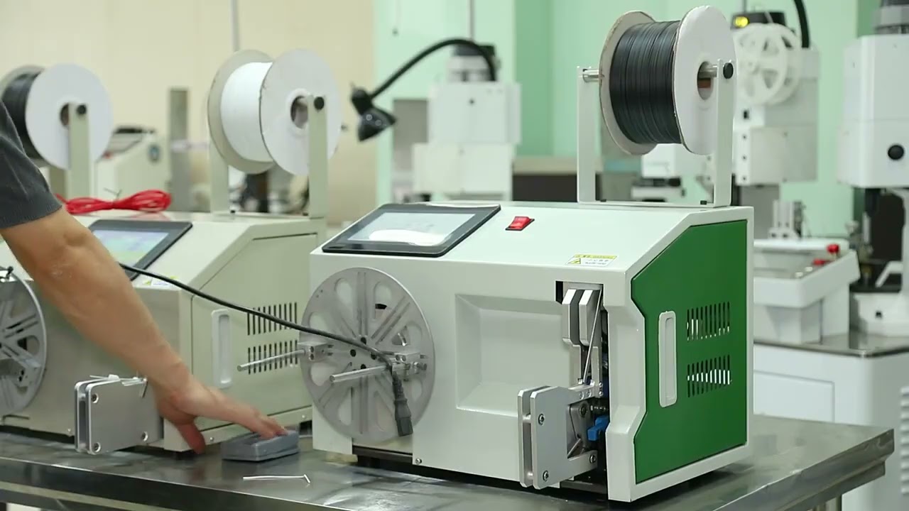 เครื่องพันสายไฟอัตโนมัติรุ่น Line Spooler – เพิ่มประสิทธิภาพการผลิต