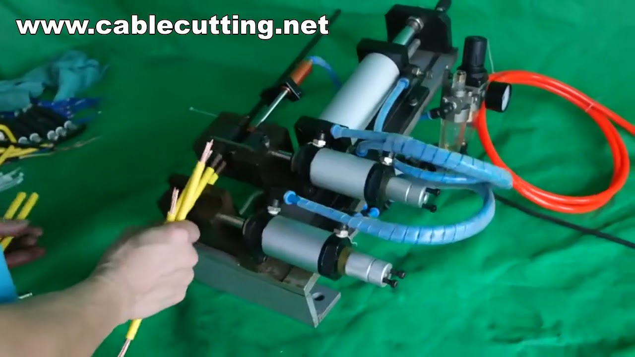 เครื่องปอกสายไฟอัตโนมัติ | เครื่องปอกสายเคเบิล | เครื่องปอกสายไฟประสิทธิภาพสูง