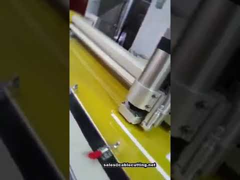 เครื่องตัดเทป PVC อัตโนมัติพร้อมระบบมีดพล็อตเตอร์ | เพิ่มประสิทธิภาพในโรงงานอุตสาหกรรม